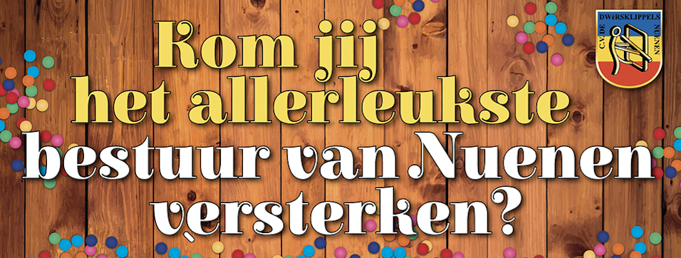 Carnavalsbestuur zoekt leden